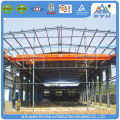 Rápido instalado EPS / PU / XPS sandwich panel acero estructura taller